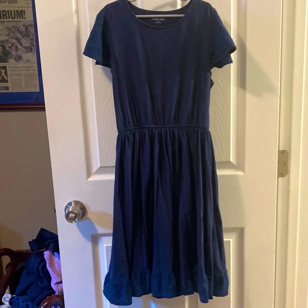 Navy Blue Land’s End Dress